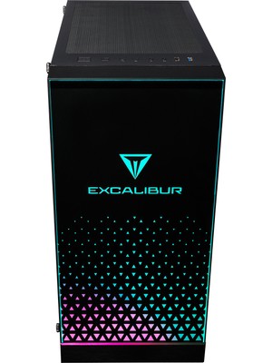 Casper Excalibur E65H.127F-BFB0X-0FD Intel Core i7 12700F 16GB 1TB SSD RTX4060 Freedos Masaüstü Bilgisayar