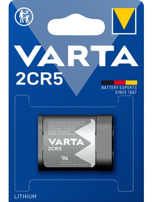 VARTA 2CR5 Lityum Tekli Pil