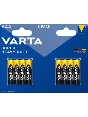 VARTA SUPERL / SUPER HEAVY DUTY AAA BLI 8