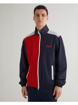 Gant Erkek Lacivert Dik Yaka Renk Bloklu Ceket 7124151T.433