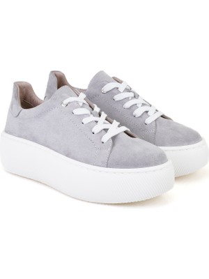 Desa Kadın Gri Deri Günlük Ayakkabı