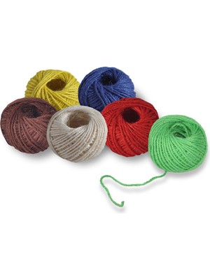 Puti Çuval Ip Renkli 30M 1 Adet
