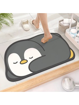 Shenzhen Xin Xin Şirin Diatom Süper Emici Banyo Mat Cartoonjee - Slip Quick - Bath Mat Mat Kat Mat (Yurt Dışından)