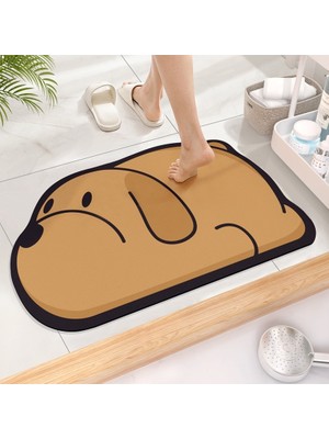 Shenzhen Xin Xin Şirin Diatom Süper Emici Banyo Mat Cartoonjee - Slip Quick - Bath Mat Mat Kat Mat (Yurt Dışından)