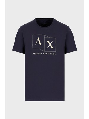 Armani Exchange Pamuklu Regular Fit Bisiklet Yaka T Shirt Erkek T Shirt 3dztad ZJ9AZ 15CX