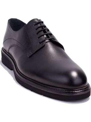 Dagoster DMA08-623 Siyah  Günlük Erkek Deri Ayakkabı