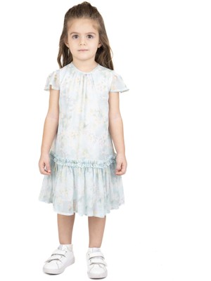 Best Kids Kız Çocuk Desenli Elbise
