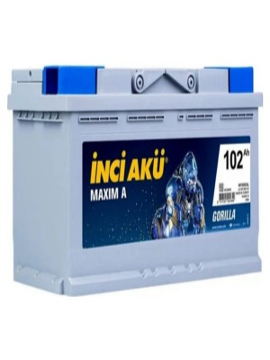 İnci 12 V 102 Amper Alçak Inci Akü . Yeni Üretim.!!