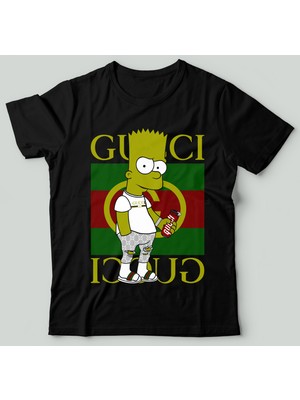 Bu Tshirt Simpsons - Bart Simpson' Temalı Oversize Street Wear Unisex Tişört.