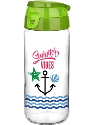 Emofom Rox Cam Matara 500 ml Cam Suluk & Su Şişesi