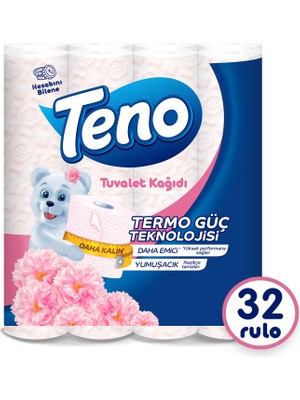 Teno Avantaj Paketi Parfümlü Tuvalet Kağıdı 32 Rulo