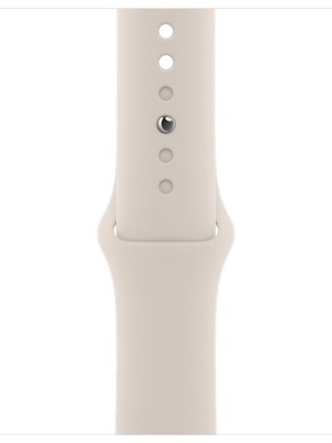 Apple Watch 41MM Starlight Spor Kordon Regular - MKU93ZM/A