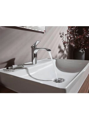 Hansgrohe Vivenis Tek Kollu Lavabo Bataryası 110 Kumandalı 75020000