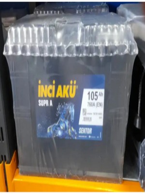 İnci 12 V 105 Amper Inci Akü . Yeni Üretim.!!
