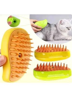 NOVASHOP Buharlı Kedi & Köpek Yıkama Fırçası Tarağı, Buharlı Kedi Tarağı, Evcil Hayvan Tarağı