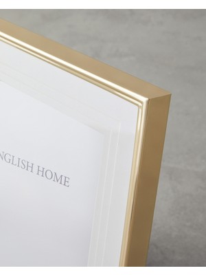 English Home Garcia Metal Çerçeve Gold