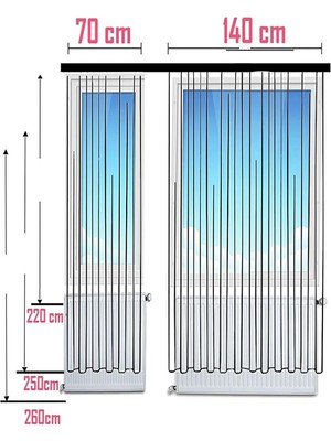 Dekomingo Dinazorlar Çocuk ve Bebek Odası 2 Kanat Fon Perde