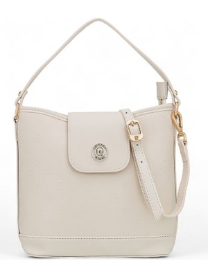 Pierre Cardin Print Vanilya Kadın Omuz Çantası 05PC24Y528-P