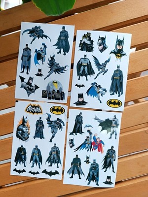 EyER Shoping Batman Etiket Planlayıcı Telefon Sticker Set