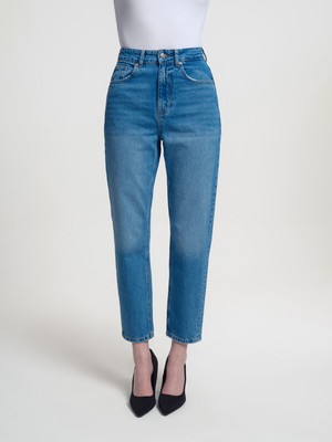 Loft Mom Regular Fit Kadın Pantolon