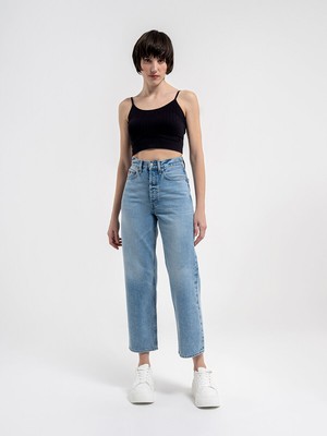 Loft Straight Regular Fit Kadın Pantolon