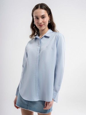 Loft Loose Fit Kadın Gömlek U.kol