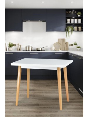 Vilinze Avanos Mdf Sabit Mutfak Masası - 60X90 cm