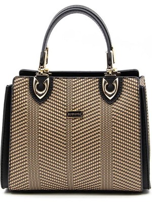 Silver Polo Nut-Siyah SP1133 Kadın El Çantası