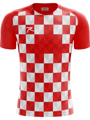 Raru Erkek T-Shirt Quadrum Kırmızı