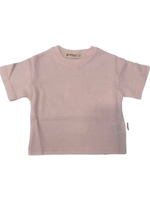 Tiffany Tekstil Tiffany T-Shirt Basic Süprem Pudra