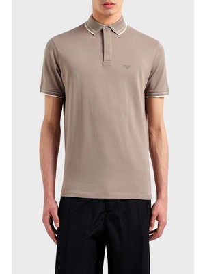 Emporio Armani Pamuklu Regular Fit Polo Yaka T Shirt Erkek Polo Yaka T Shirt 3D1FM6 1jtkz 0650