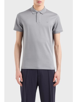 Emporio Armani Pamuklu Regular Fit Polo Yaka T Shirt Erkek Polo Yaka T Shirt EM000080 AF10094 U8060