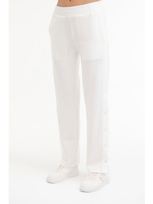 Lotto W-Ember Track Pants 4fx Ekru Kadın Eşofman Altı