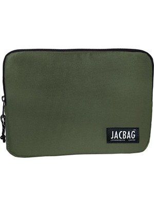 Jacbag Fermuarlı Tablet Çantası 10-11 İnç Tabletler İçin Suya Dayanıklı Polyester Malzeme
