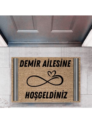 Modfex Kapı Önü Paspası Dekoratif Dijital Baskı Kişiye Özel P-2501