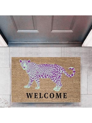 Modfex Kapı Önü Paspası Dekoratif Dijital Baskı HAYVANLARP-2728