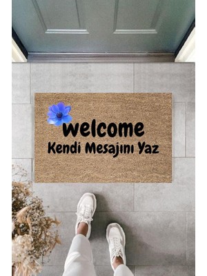 Miraxx Dijital Baskı Kişiye Özel Iç Kapı Dekorasyon Paspas PS11317