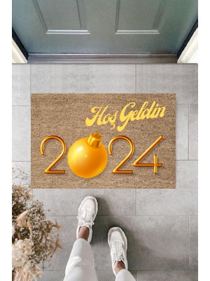 Miraxx Kapı Önü Paspası Yeni Yıl Konsepti Dijital Baskı PY-175111182