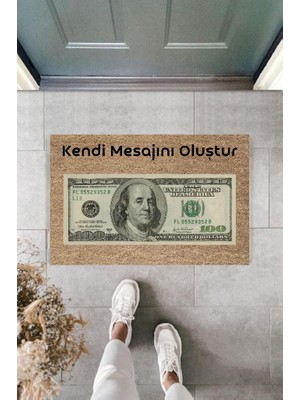 Miraxx Dijital Baskı Kişiye Özel Iç Kapı Dekorasyon Paspas  PS11231