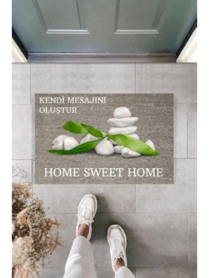 Miraxx Dijital Baskı Kişiye Özel Iç Kapı Dekorasyon Paspas PS11293