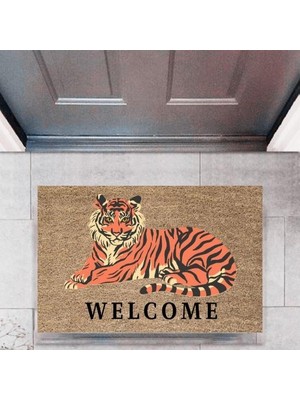 Miraxx Kapı Önü Paspası Dekoratif Dijital Baskı HAYVANLARP-2727