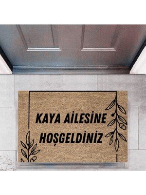 Miraxx Kapı Önü Paspası Dekoratif Dijital Baskı Kişiye Özel P-2320