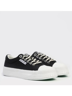 Benetton 10097 Kadın Günlük Yüksek Taban Sneaker Ayakkabı