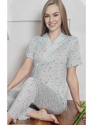 Ayşenur Yapakçı Kısa Kollu Pijama Takımı