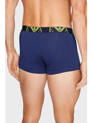 Emporio Armani Pamuklu Esnek 3 Pack Boxer Erkek Boxer 111357 3F715 09151