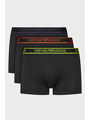 Emporio Armani Pamuklu Esnek 3 Pack Boxer Erkek Boxer 111357 3F717 29821