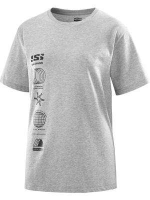 Salomon Logo Combo Ss Tee Kadın T-Shirt