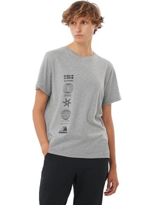 Salomon Logo Combo Ss Tee Kadın T-Shirt