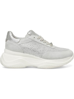 Nine West Blanca 4fx Gri Kadın Sneaker