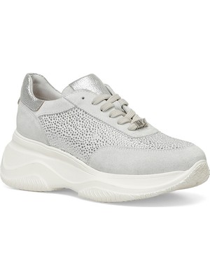 Nine West Blanca 4fx Gri Kadın Sneaker